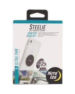 Nite Ize Steelie Orbiter Black Dashboard Mount Kit