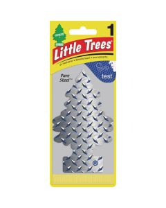 Little Trees Car Air Freshener, Pure Steel