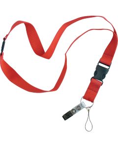 Lucky Line 18 In. Nylon Lanyard Key Ring