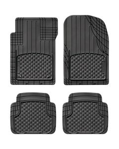 WeatherTech Trim-to-Fit Black Rubber Floor Mat (4-Piece)