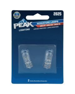 PEAK 2825 12V Mini Incandescent Automotive Bulb (2-Pack)