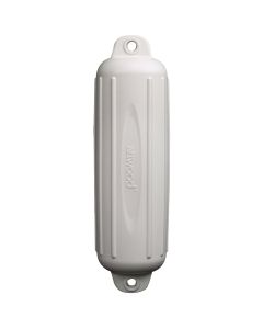 Seachoice 8-1/2 In. x 27 In. White Twin Eye Boat Fender