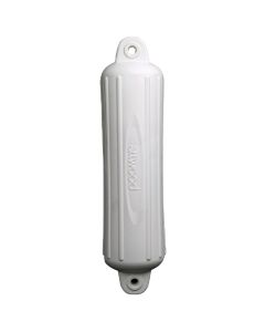 Seachoice 4-1/2 In. x 16 In. White Twin Eye Boat Fender