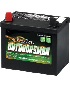 Deka Outdoorsman 12-Volt Lawn & Garden 300 CCA Small Engine Battery, Left Front Positive Terminal