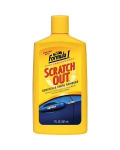 Formula 1 Scratch Out 7 Oz. Liquid Scratch & Swirl Remover Polishing Compound