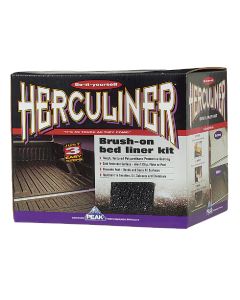 PEAK Herculiner Gal. Brush-On Bed Liner Kit, Black