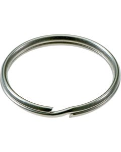 Lucky Line Tempered Steel Nickel-Plated 1/2 In. Key Ring (100-Pack)