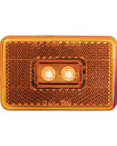 Peterson Rectangle Amber Clearance Light