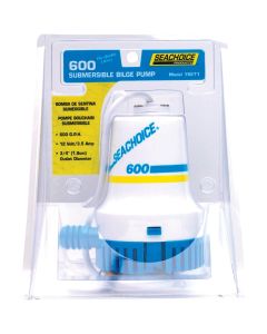 Seachoice 600 GPH NMMA ABS Plastic Bilge Pump