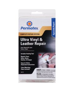 PERMATEX Vinyl and Leather Repair Kit, (6-Piece)