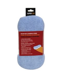 Trimaco SuperTuff 4 In. W x 8-1/2 In. L 2-Sided Microfiber Car Wash Sponge