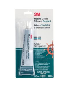 3M 3 Oz. Clear Marine Grade Mildew-Resistant Silicone