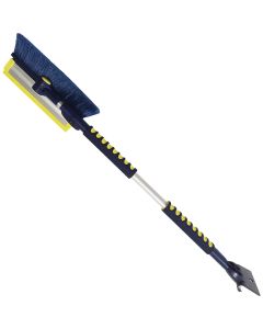 Michelin Avalanche 63 In. Steel Multi-Functional Telescopic Snowbrush and Ice Scraper