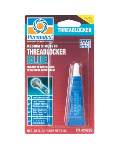 PERMATEX 0.2 Oz. Blue Medium Strength Threadlocker