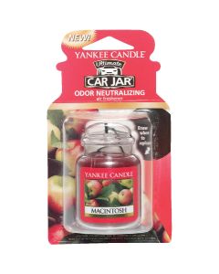 Yankee Candle Car Jar Ultimate Car Air Freshener, MacIntosh