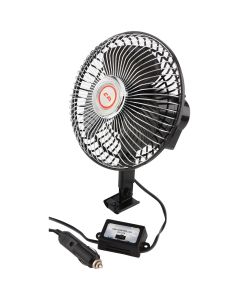 Custom Accessories Oscillating Auto/Car Fan