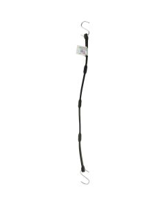 Erickson 5/8 In. x 25 In. Adjustable Rubber Tarp Strap, Black