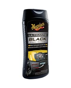 Meguiar's 12 Oz. Liquid Ultimate Black Plastic Restorer/Detailer