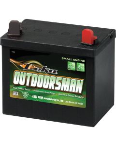 Deka Outdoorsman 12-Volt Lawn & Garden 230 CCA Small Engine Battery, Right Front Positive Terminal