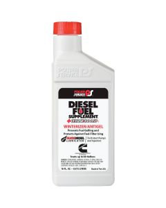 Power Service 12 Oz. Diesel Winterizer/Anti-Gel Fuel Supplement +Cetane Boost