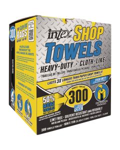 Intex 10 In. x 11 In. Heavy-Duty Cloth-Like Shop Towel (300-Sheets)