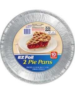 EZ Foil 9-11/16 In. Extra Large Pie Pan (2-Count)