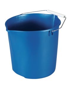 Rubbermaid Neat 'N Tidy 11 Qt. Royal Blue Bucket