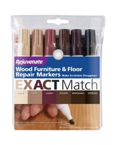 Rejuvenate Exact Match Natural Wood Furniture & Floor Marker (6-Pack)