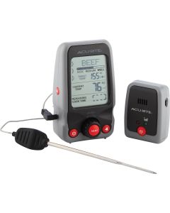 Acu-Rite Digital Probe Cooking Kitchen Thermometer with Pager