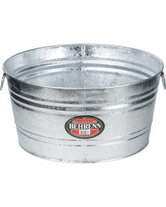 Behrens 33.5 Gal. Round Hot-Dipped Utility Tub