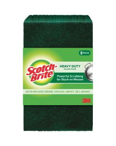 3M Scotch-Brite Heavy Duty Scouring Pad (8 Count)