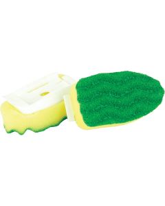 Libman Polyester Soap Dispensing Brush Refill (2-Pack)