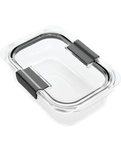 Rubbermaid Brilliance 3.2 C. Clear Rectangle Food Storage Container