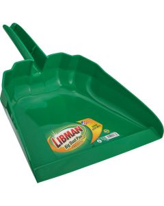 Libman 12 In. Green Poly Big Dust Pan