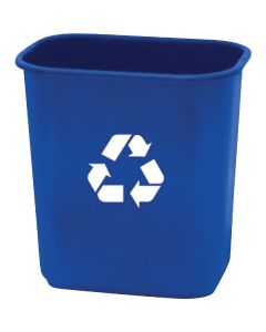 United Solutions 28 Qt. Recycling Office Wastebasket