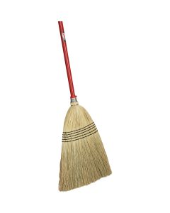 Libman 12.5 In. W. x 58 In. Steel Handle Corn Broom