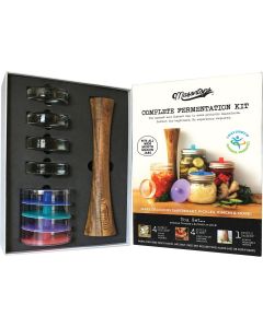 Masontops Wide Mouth Fermentation Kit (9-Piece)