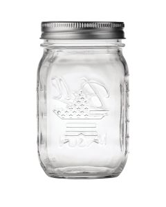 Ball Pint Regular Mouth Stars & Stripes Keepsake Canning Jar (4-Count)