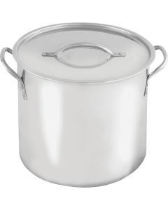 McSunley 16 Qt. Polished Stainless Steel Stockpot