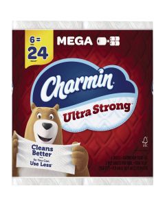 Charmin Ultra Strong Toilet Paper (6 Mega Rolls)