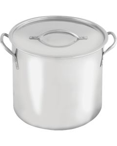 McSunley 20 Qt. Polished Stainless Steel Stockpot