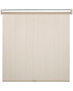 Home Impressions 72 In. x 72 In. Ivory Fabric Indoor/Outdoor Cordless Roller Shade