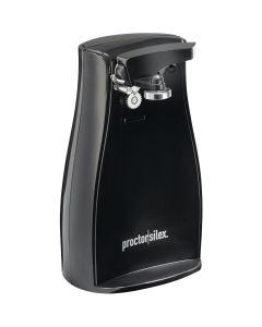 Proctor Silex Power Opener Black Electric Can Opener