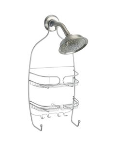 iDesign Neo Medium Silver Shower Caddy