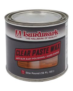 Lundmark 1 Lb. Clear Paste Floor Wax