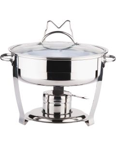 Culinary Edge 4 Qt. Stainless Steel Chafing Dish