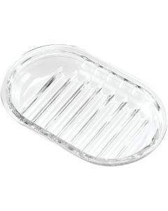 iDesign Royal Round Textured Soap Dish