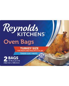 Reynolds 19 In. x 23-1/2 In. Oven Bag (2 Count)