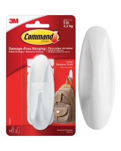 3M Command Large Utility Designer Adhesive Hook