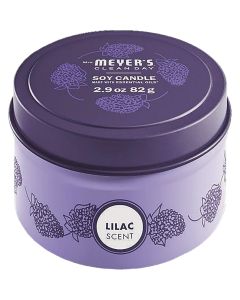 Mrs. Meyer's Clean Day 2.9 Oz. Lilac Small Tin Soy Candle